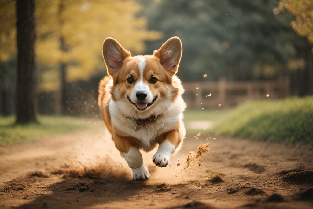dog corgi cinematic